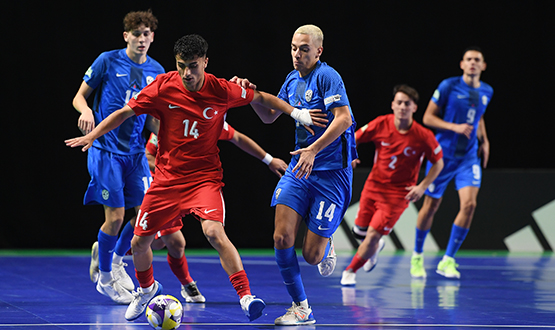 Futsal U19 Millî Takımımız, Avrupa Şampiyonası'nda Slovenya'ya 4-1 Yenildi