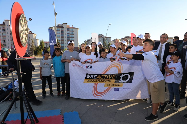 Ağrı’da Avrupa Spor Haftası Açılışı Coşkuyla Gerçekleşti